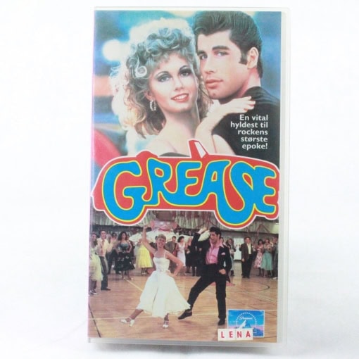 Grease (VHS - Dansk tekst)