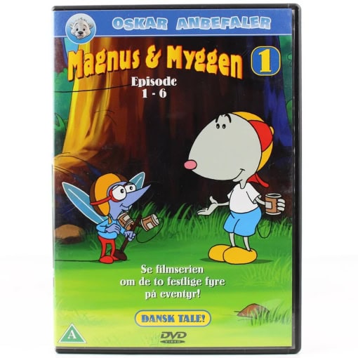 Magnus & Myggen 1 (DVD - Dansk tale)