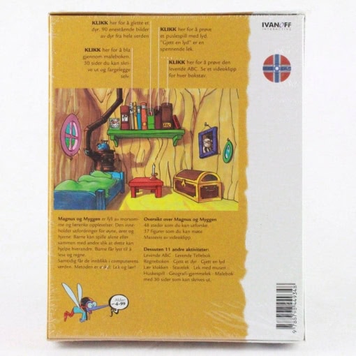 Lek og lær med Magnus og Myggen (PC Big Box - Norsk)