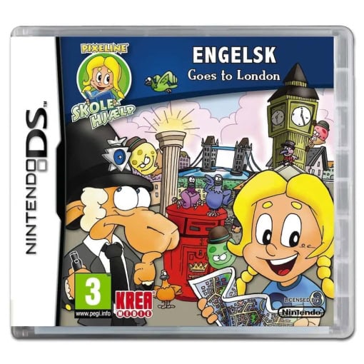 Pixeline Skolehjælp: Engelsk - Pixeline goes to London (Nintendo DS)