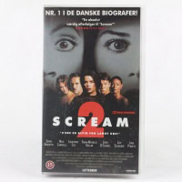 Scream 2 (VHS - Dansk tekst)