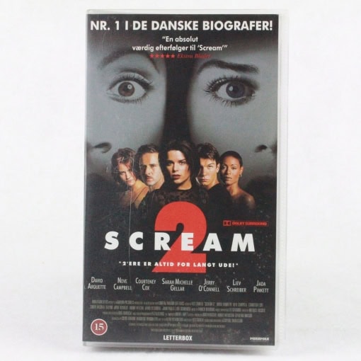 Scream 2 (VHS - Dansk tekst)