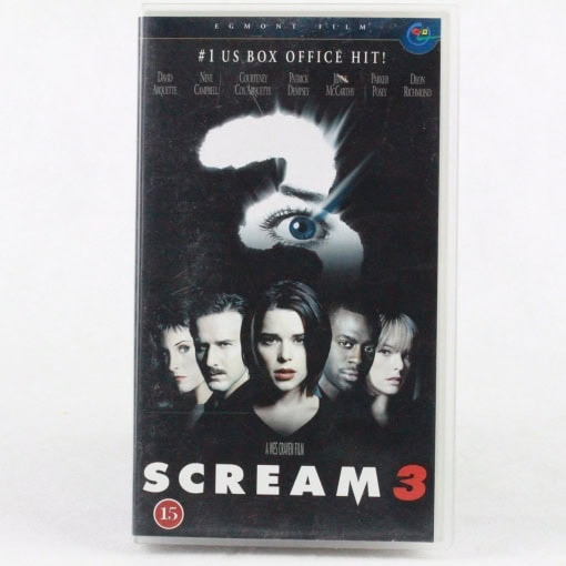 Scream 3 (VHS - Dansk tekst)