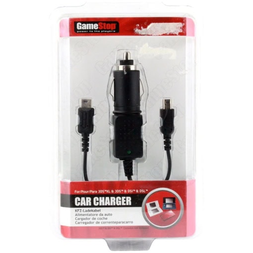 Nintendo DS/3DS 12v biloplader - GameStop