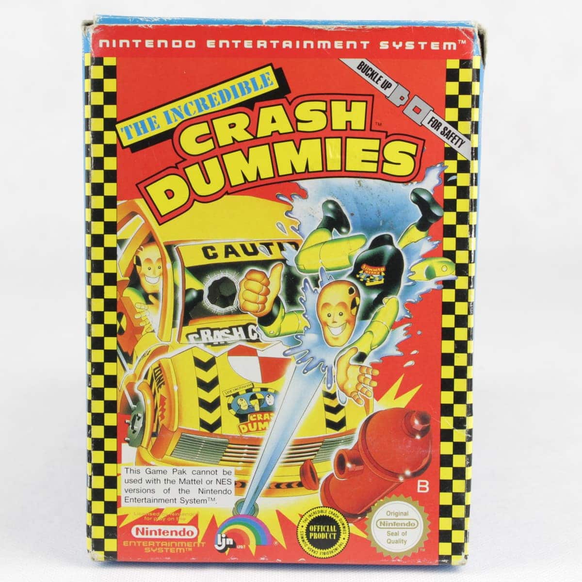 The Incredible Crash Dummies (Nintendo NES, Boxed, PALB, SCN)
