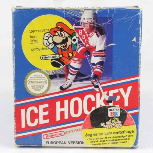 Ice Hockey (Nintendo NES, Small Box, PAL-B, SCN)