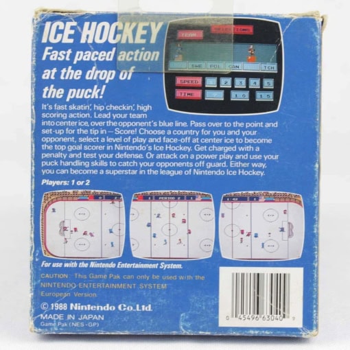 Ice Hockey (Nintendo NES, Small Box, PAL-B, SCN) - Image 2