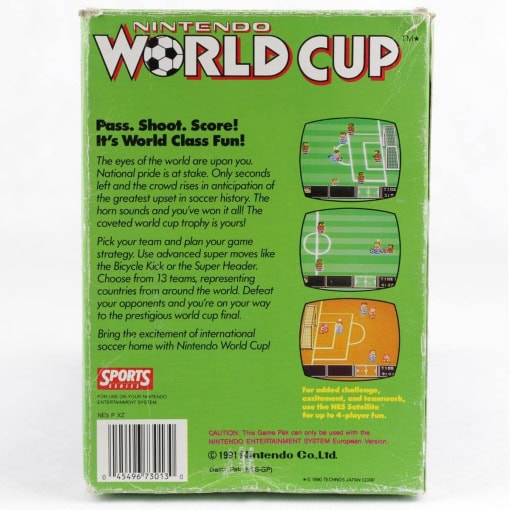 Nintendo World Cup (Nintendo NES, Boxed, PAL-B, SCN) - Image 2