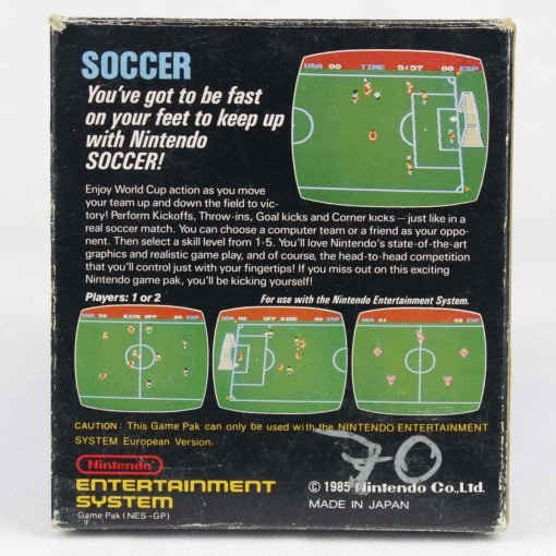 Soccer (Nintendo NES, Small Box, PAL-B, SCN) - Image 2