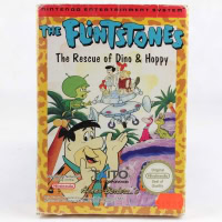 The Flintstones: The Rescue of Dino & Hoppy (Nintendo NES, Boxed, PAL-B, SCN)