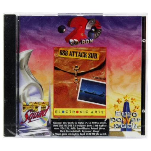 688 Attack Sub (PC, Jewelcase, Euro Power Pack)