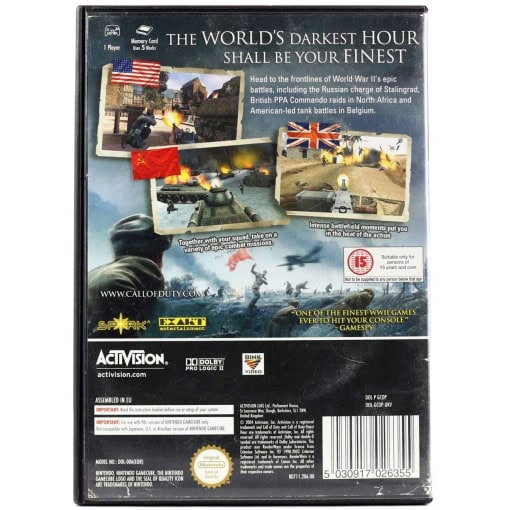 Call of Duty: Finest Hour (Nintendo GameCube) - Image 2