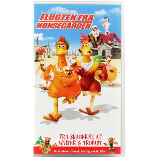Flugten fra hønsegården (VHS - DK/ENG tale)