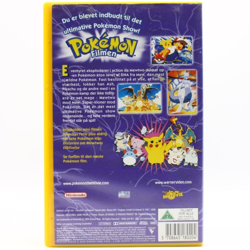 Pokémon Filmen - Mewtwo mod Mew (VHS - Dansk Tale) - Image 2