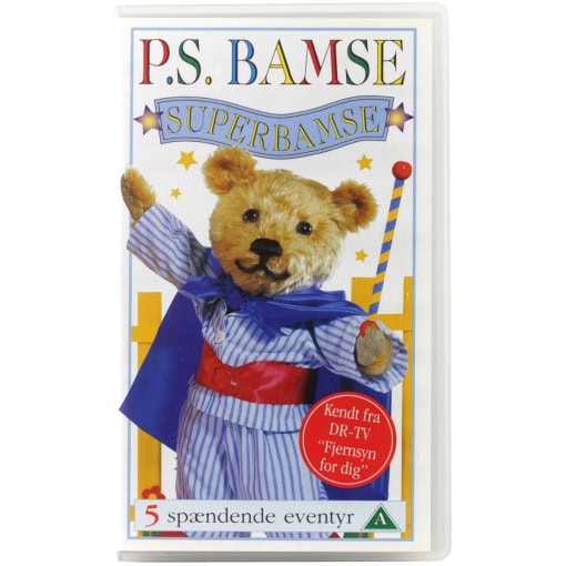 P.S. Bamse - Superbamse (VHS - Dansk tale)