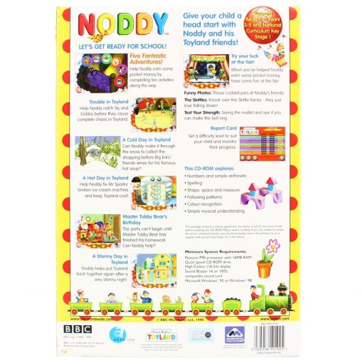Noddy - Let's Get Ready for School (PC Big Box) - Image 2