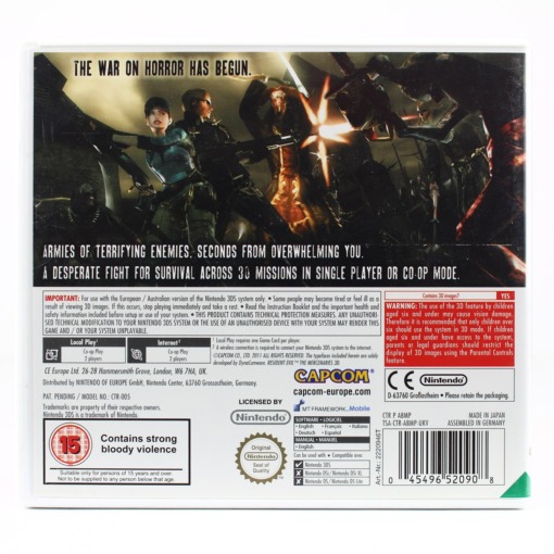 Resident Evil: The Mercenaries 3D (Nintendo 3DS) - Image 2