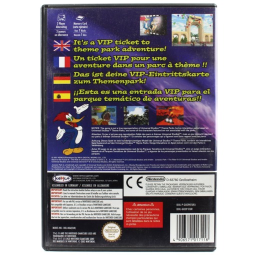 Universal Studios: Theme Parks Adventure (Nintendo GameCube) - Image 2