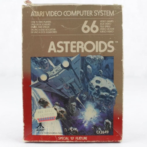 Asteroids (Atari 2600 - Boxed)