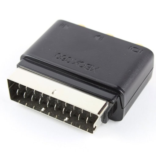 Original Xbox 360 Scart Adapter - Sort - Image 2