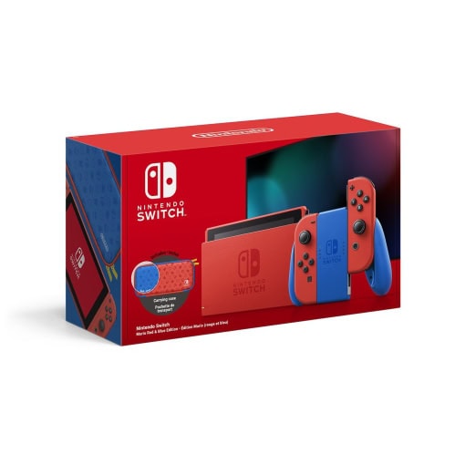 Nintendo Switch - Mario Red & Blue Edition