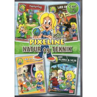 Pixeline: Natur og Teknik - 4 spil i en boks (PC og Mac)