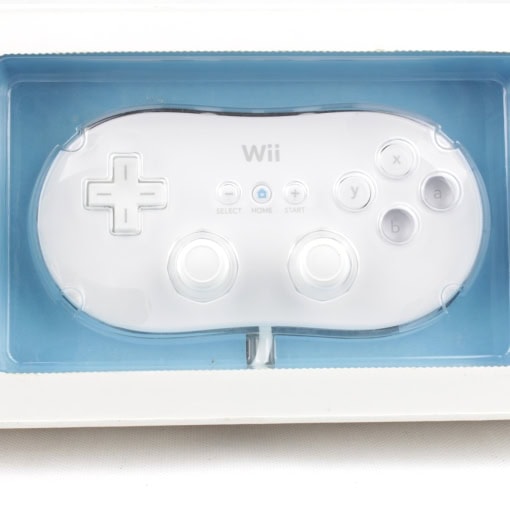 Nintendo Wii Classic Controller Hvid