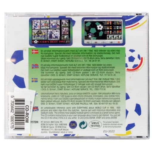 Soccer Superstars - International Soccer 1994 (PC, Jewelcase) - Image 2