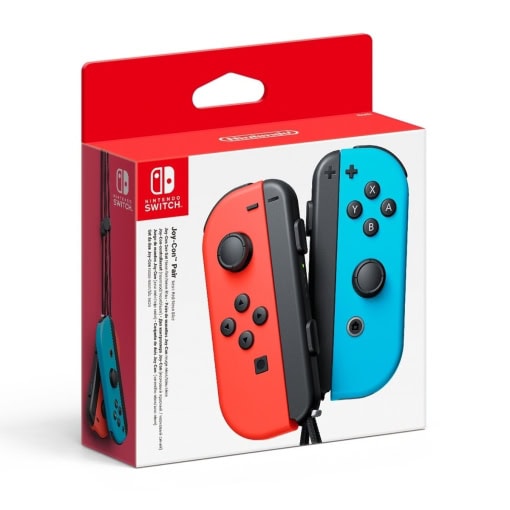 Joy-Con - Neon Red, Neon Blue