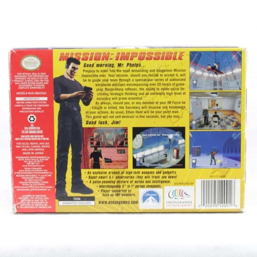 Mission: Impossible (Nintendo 64 - Boxed - USA) - Image 2