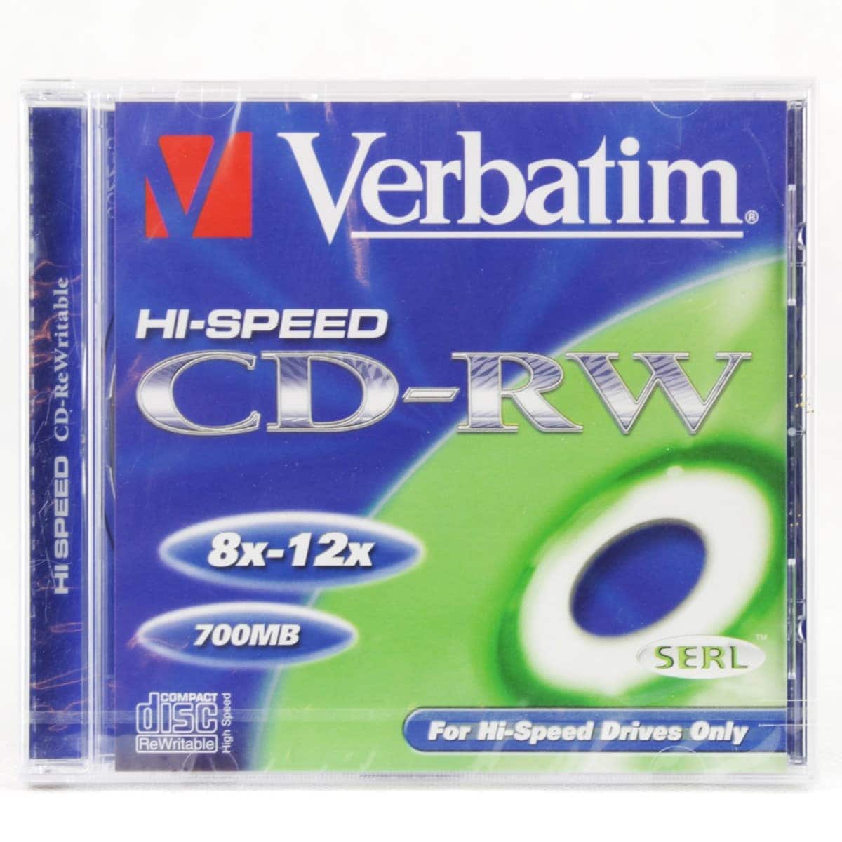 Verbatim CDRW 700MB WTS Retro