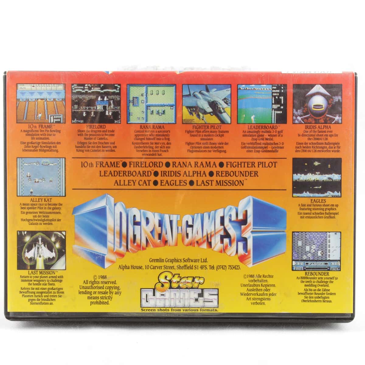 10 Great Games 3 64, Cassette) WTS Retro Køb her