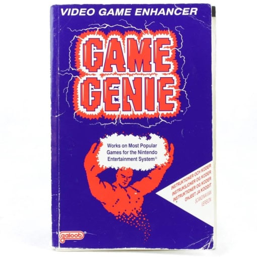 Game Genie instruktioner og koder