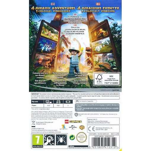 LEGO Jurassic Worlds (Nintendo Switch) - Image 2