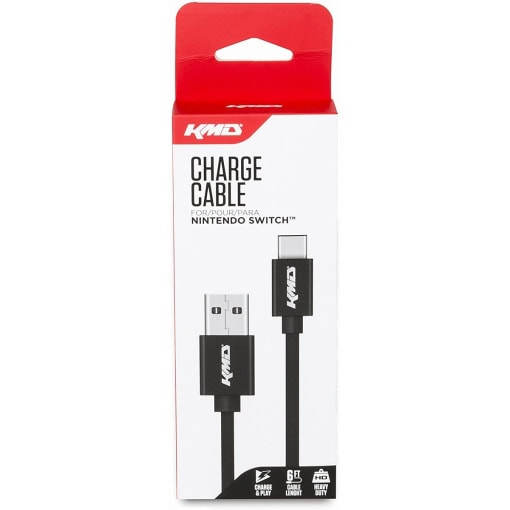 KMD Nintendo Switch Charge Cable - Opladningskabel til Nintendo Switch