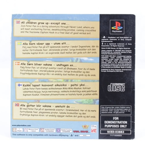 Disney's Peter Pan: Adventures In Never Land (PS1, Demo) - Billede 2