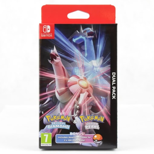 Pokémon Brilliant Diamond & Pokémon Shining Pearl Dual Pack (Nintendo Switch) - MED STEELBOOK - Image 2