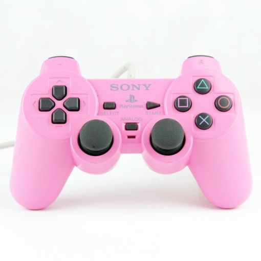 Original Sony PlayStation 2 DualShock 2 Controller Pink