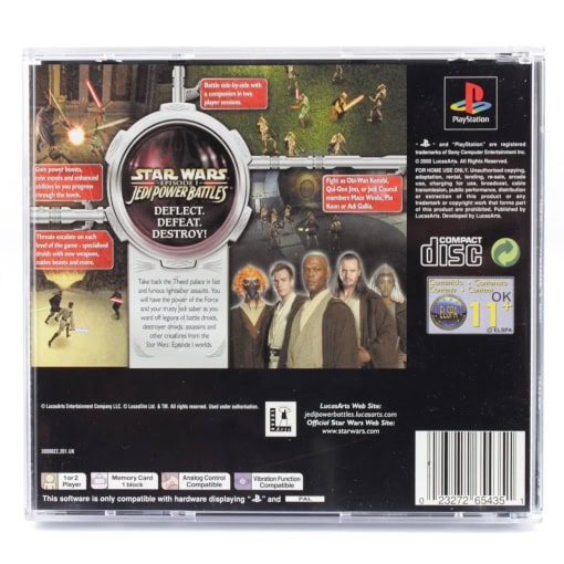 Star Wars: Episode I - Jedi Power Battles (PS1) - Image 2