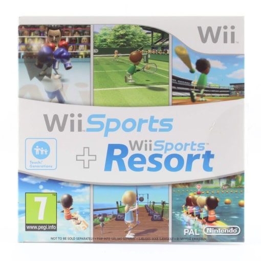 Wii Sports + Wii Sports Resort (Nintendo Wii)