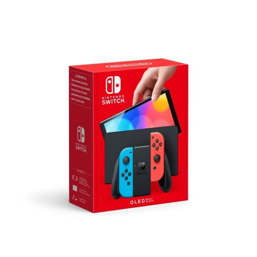 Nintendo Switch OLED model - Neon Blue / Neon Red