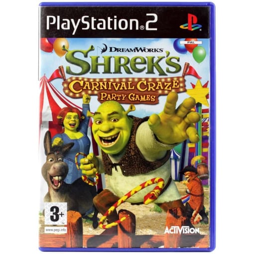 Shrek's Carnival Craze Party Games (PS2)
