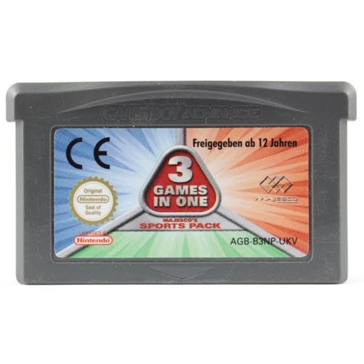 3 Games in One - Majesco's Sports Pack (Game Boy Advance)