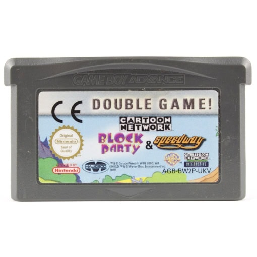 2 Games in 1: Cartoon Network Block Party & Cartoon Network Speedway (Game Boy Advance)