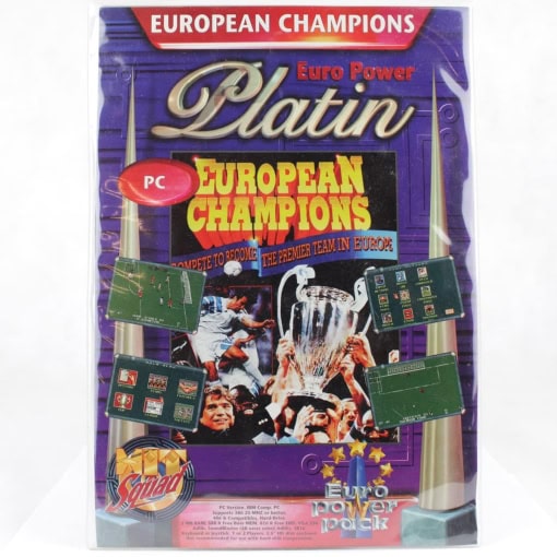 European Champions (PC/DOS, 3.5" Floppy Disk, Euro Power Pack)