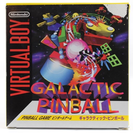 Galactic Pinball (Virtual Boy - Boxed - Japansk)