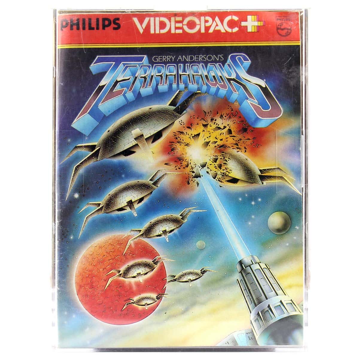 Jeu Philips Videopac+ 51 Terrahawks - Édition 1982, Plateforme Videopac G7000, Bon état