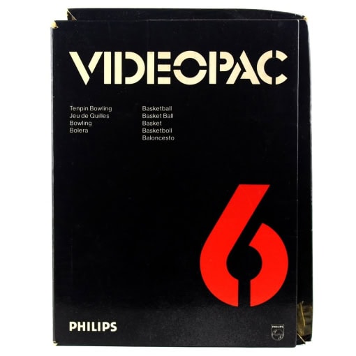 Philips Videopac 6: Ten Pin Bowling & Basketball