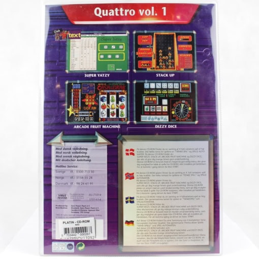 Quattro vol. 1 (PC/DOS, CD-Rom, Euro Power Pack) - Image 2