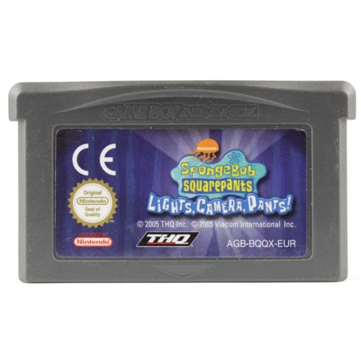 SpongeBob SquarePants Lights, Camera, Pants! (Game Boy Advance)